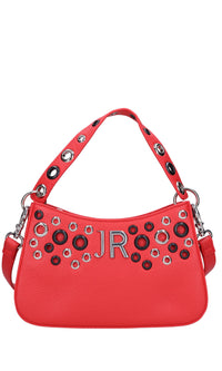 Borsa in ecopelle e borchie 