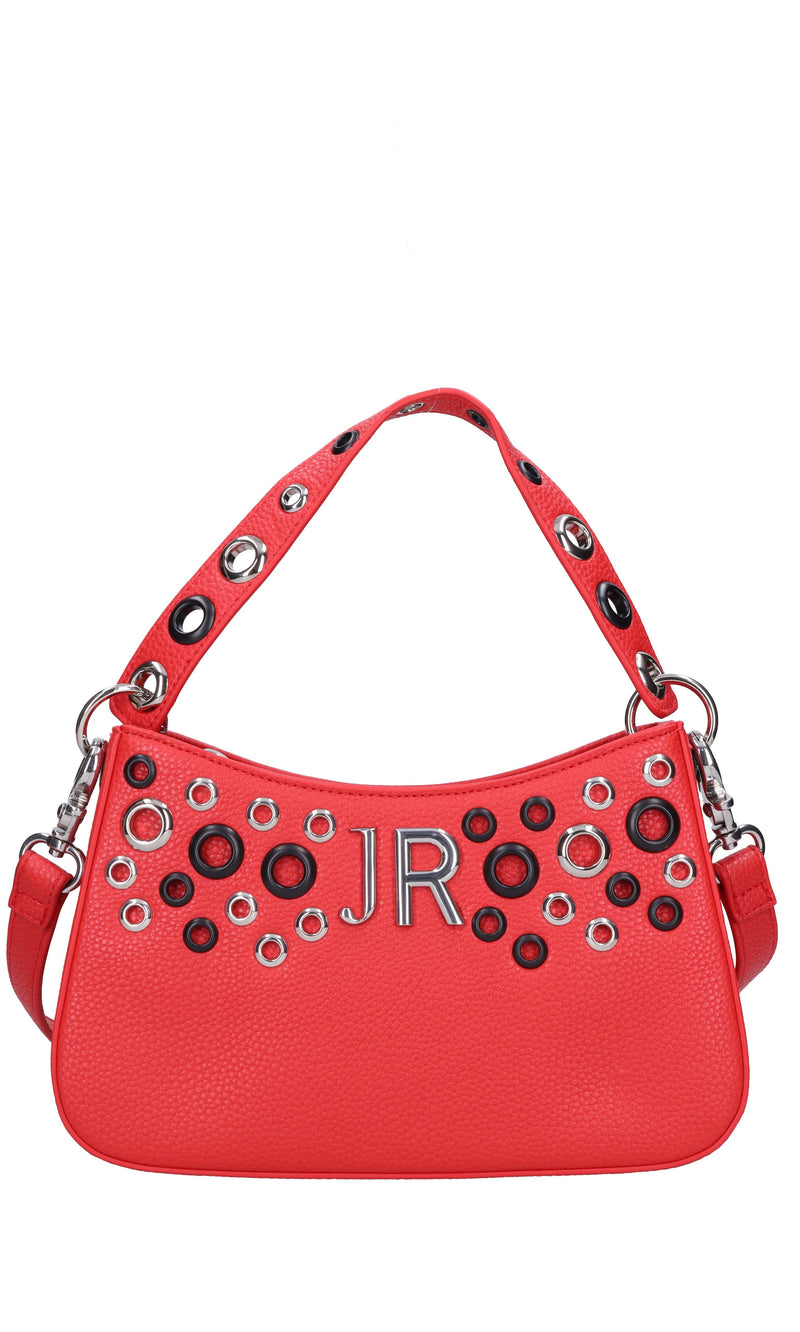 Borsa in ecopelle e borchie 
