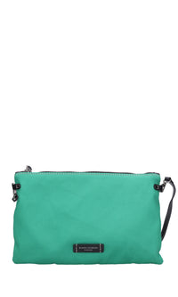 Borsa in tessuto e pelle 