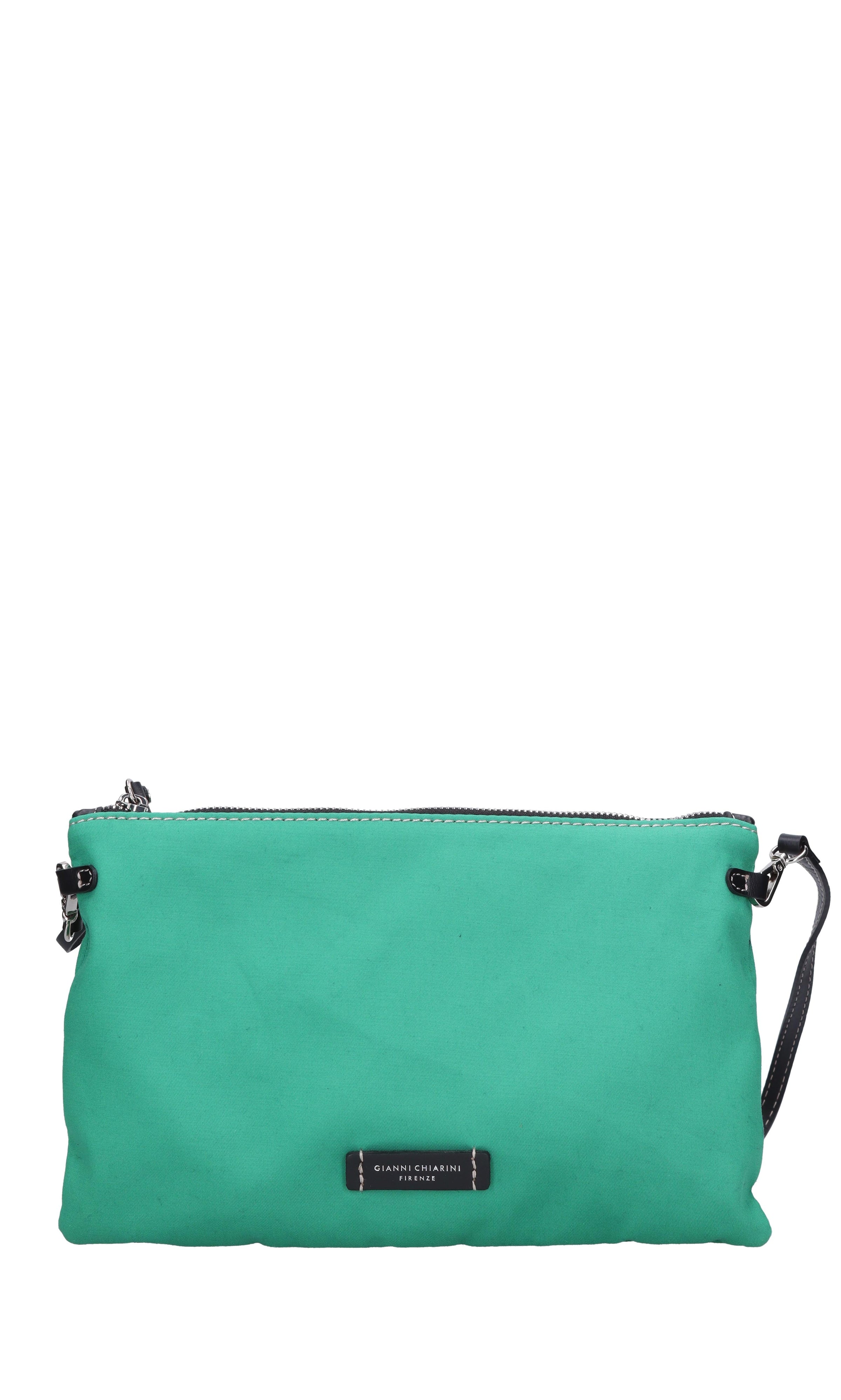 Borsa in tessuto e pelle 