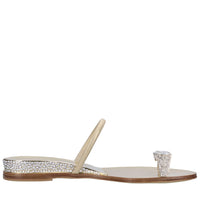 Mules in pelle e Swarovski 