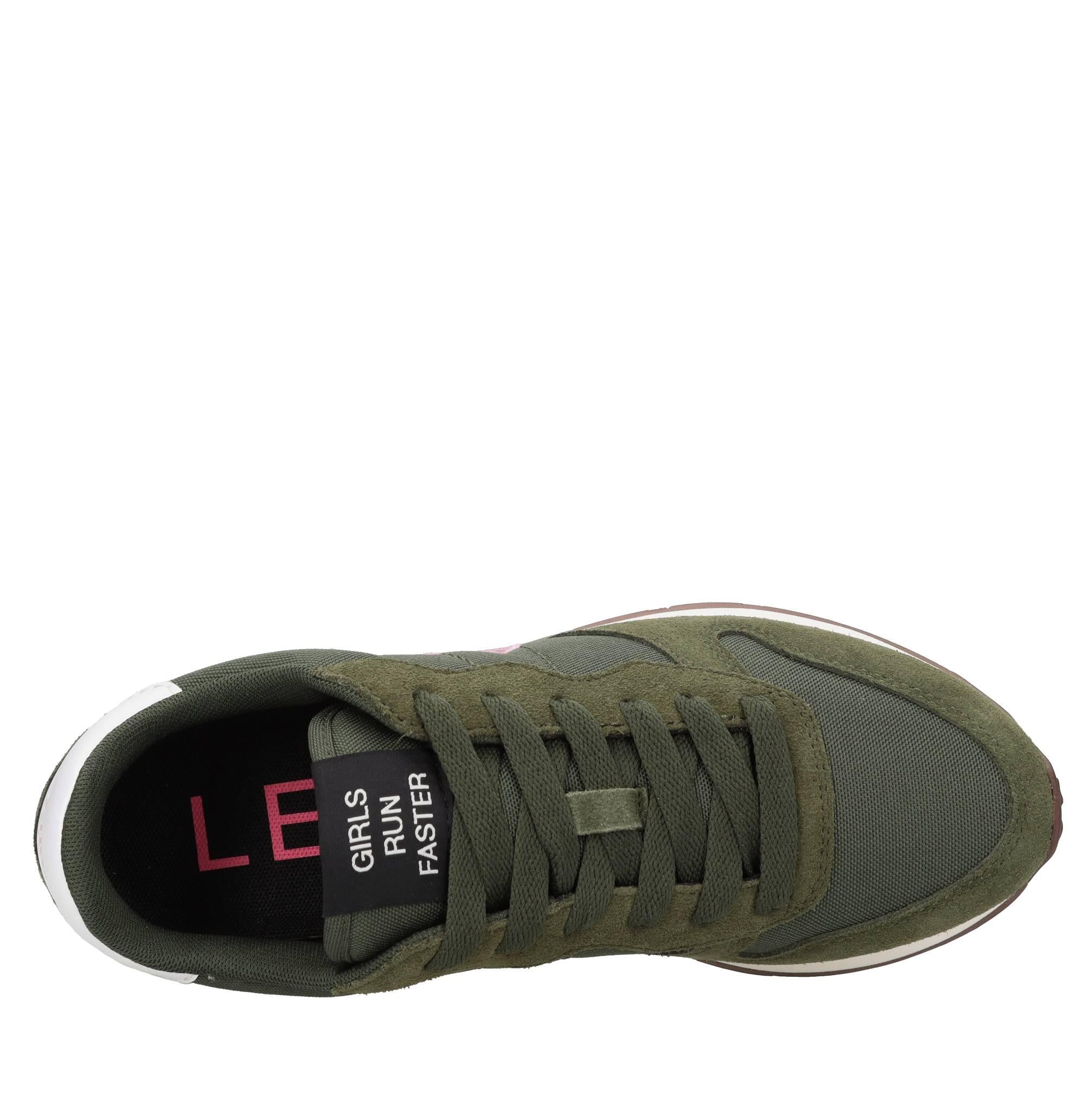 Sneakers modello Z44201 SUN68 in pelle scamosciata e tessuto traspirante 