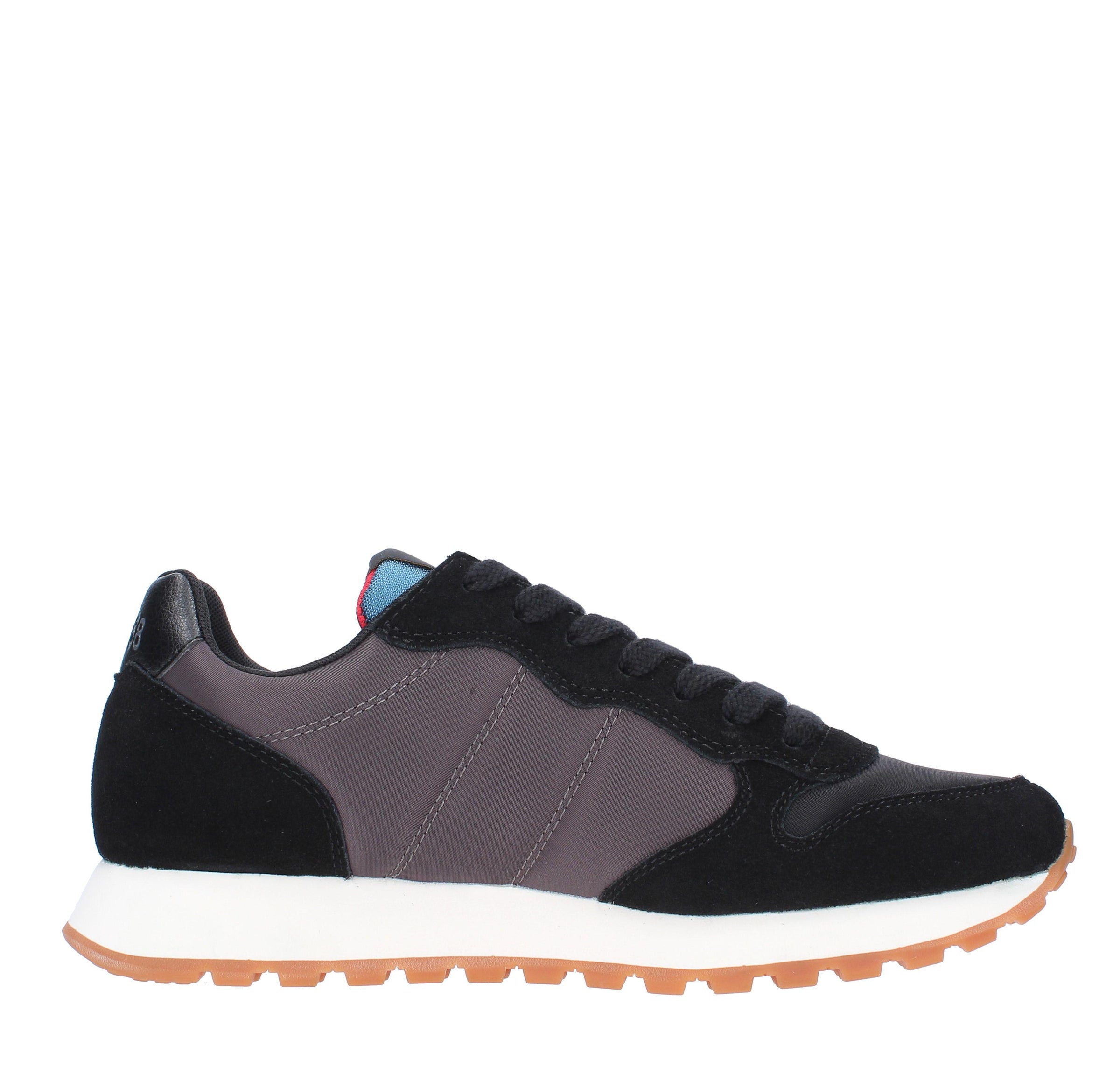Sneakers modello Z43114 SUN68 in pelle scamosciata, tessuto traspirante e pelle 