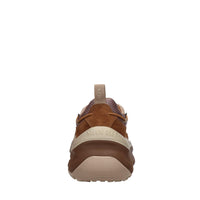 Sneakers in camoscio e tessuto 