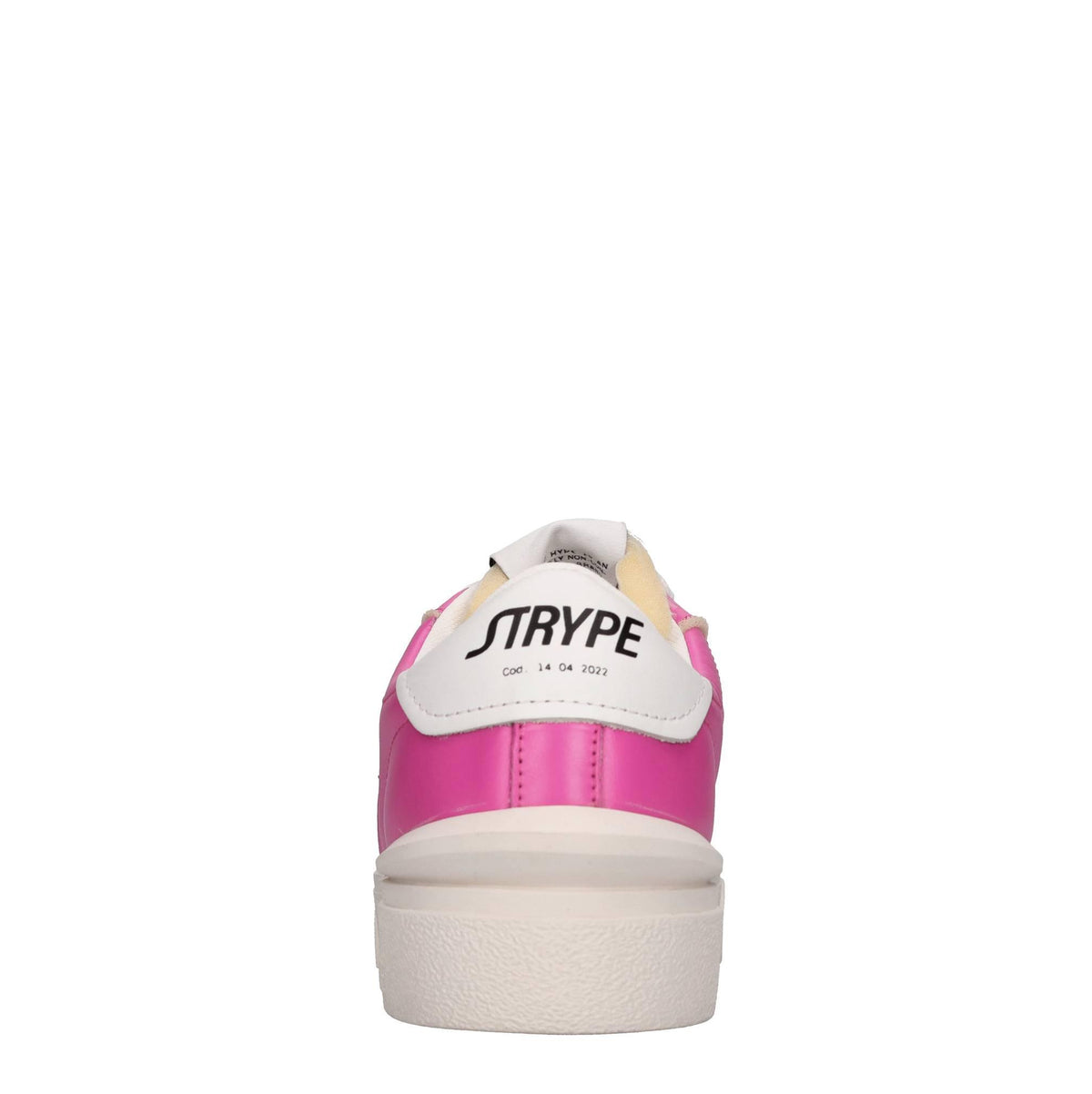 Sneakers in pelle e tessuto 