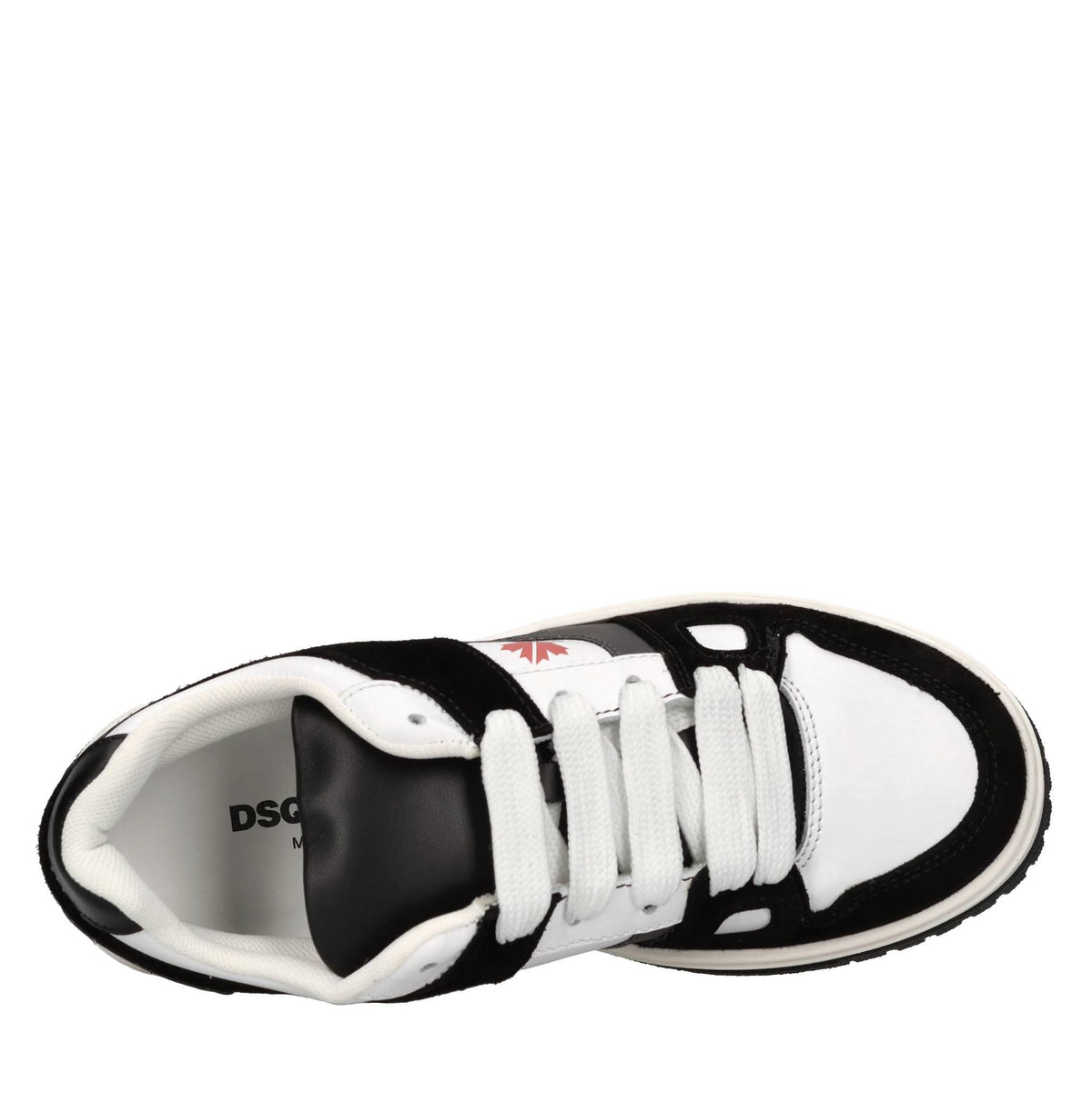 Sneakers in pelle e camoscio 