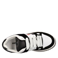 Sneakers in pelle e camoscio 
