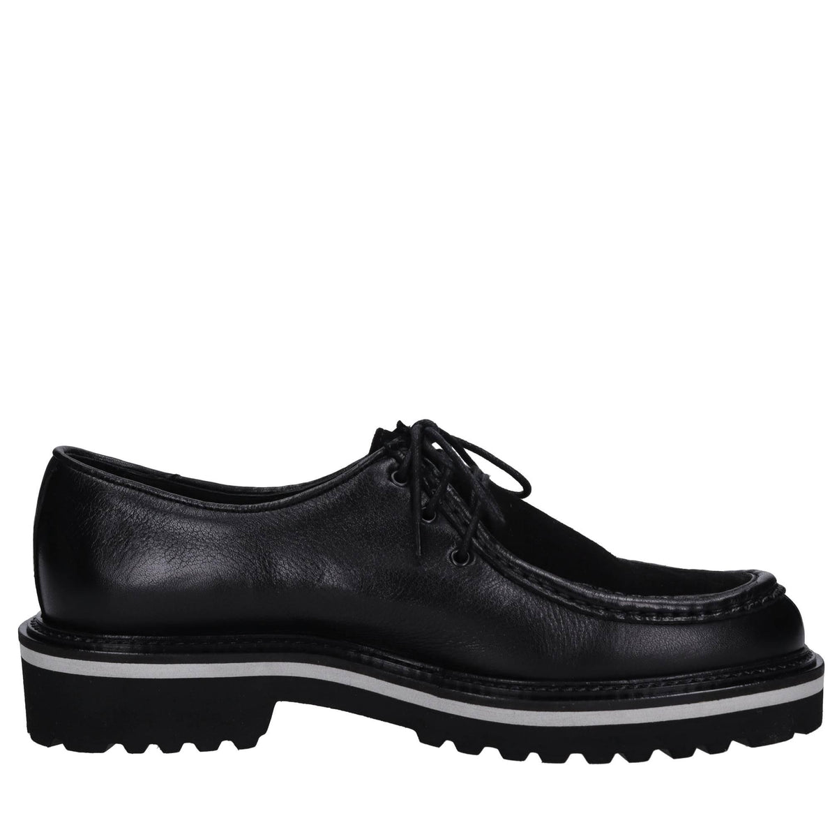 Stringate in pelle 
