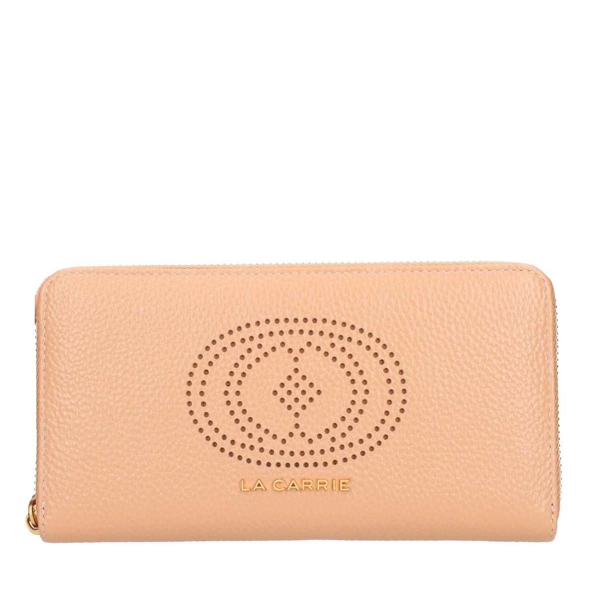 Portafoglio Drilled logo big wallet in pelle 