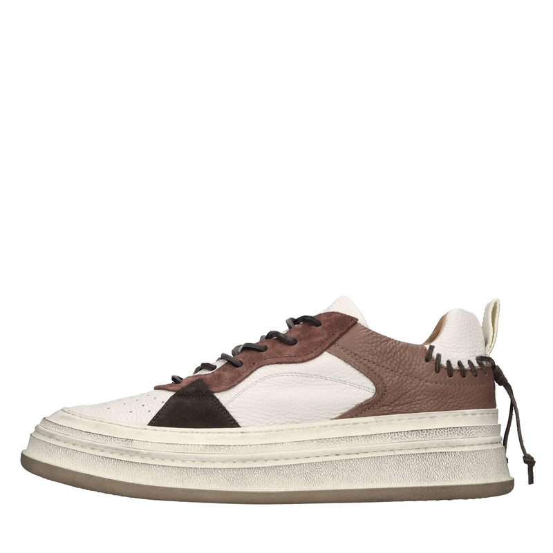 Sneakers in pelle e camoscio 