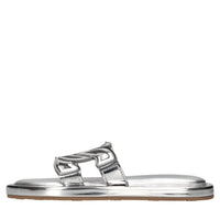 Sandali flat in pelle ed ecopelle 