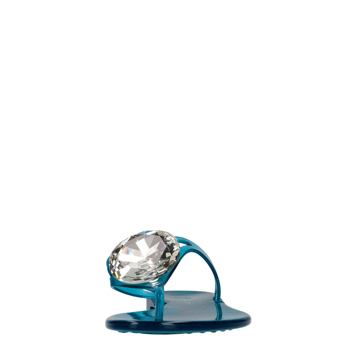 Sandali flat Jelly in PVC e Swarovski 
