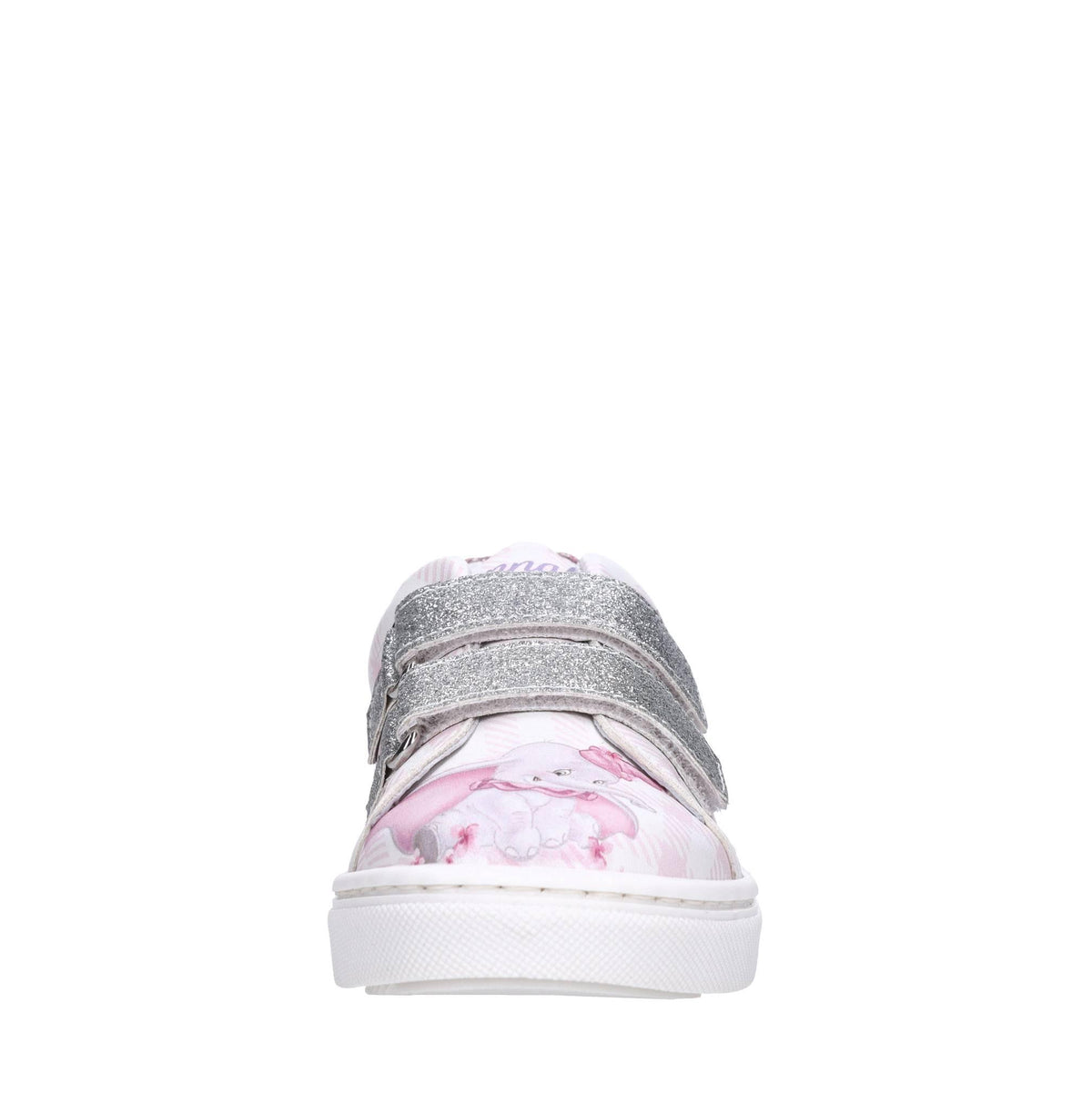 Sneakers in ecopelle e glitter 