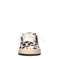 Sneakers in pelle e cavallino 