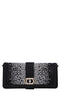 LA CARRIE Night Edition Bag in satin and rhinestones