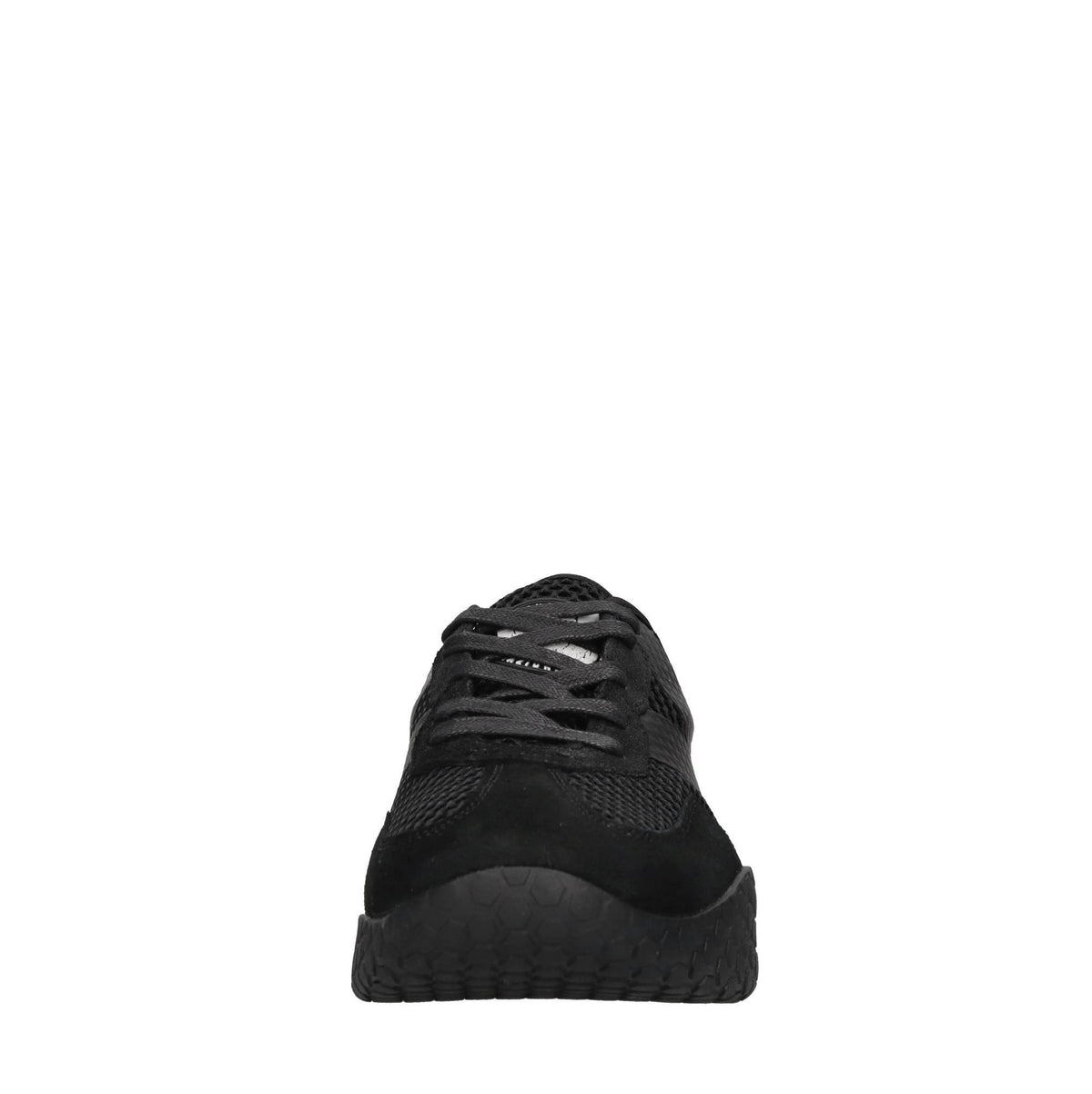Sneakers in camoscio ecopelle e tessuto 