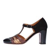 Décolleté WANCE CHIE MIHARA in pelle e camoscio 