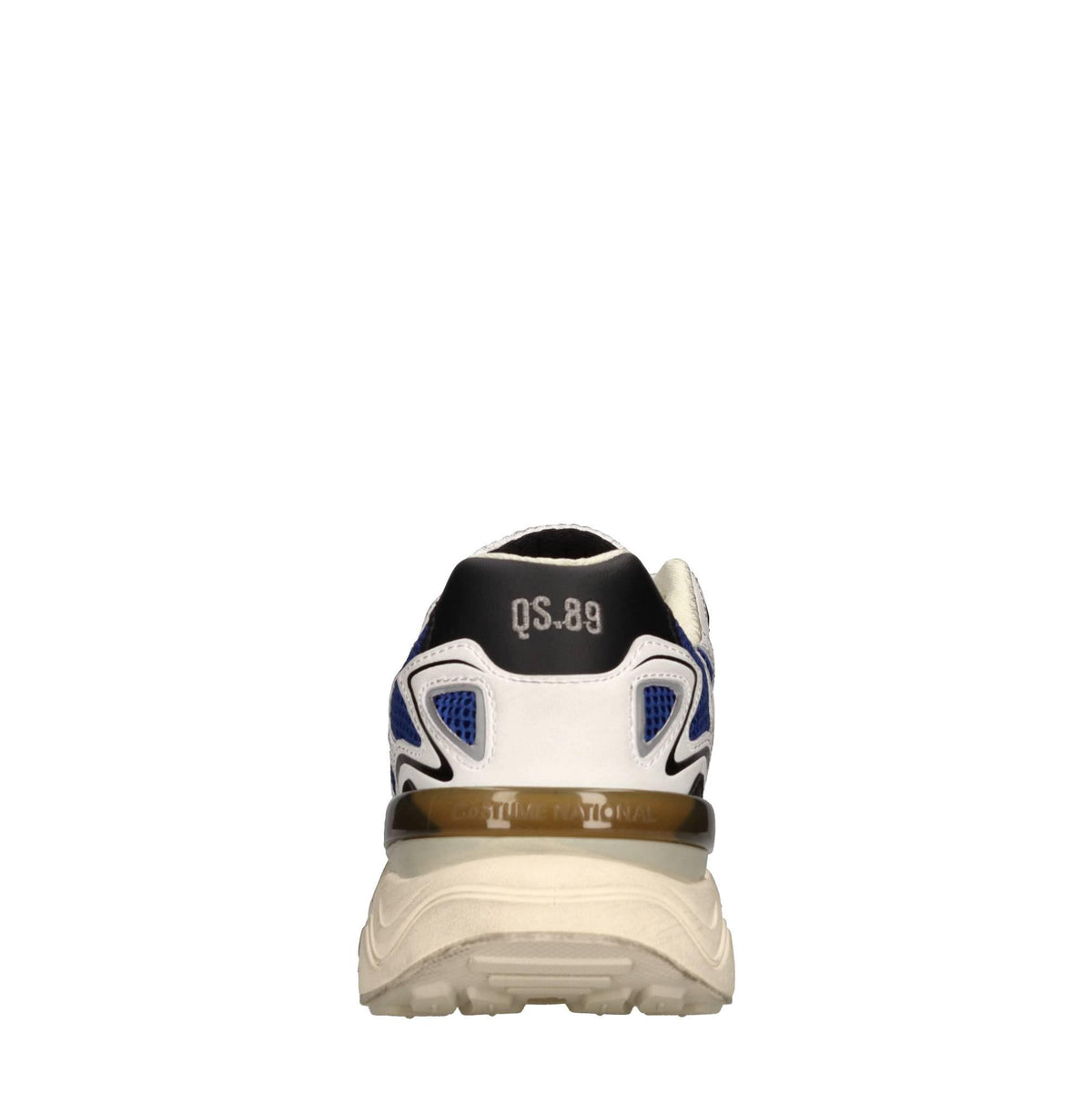 Sneakers in ecopelle e tessuto 