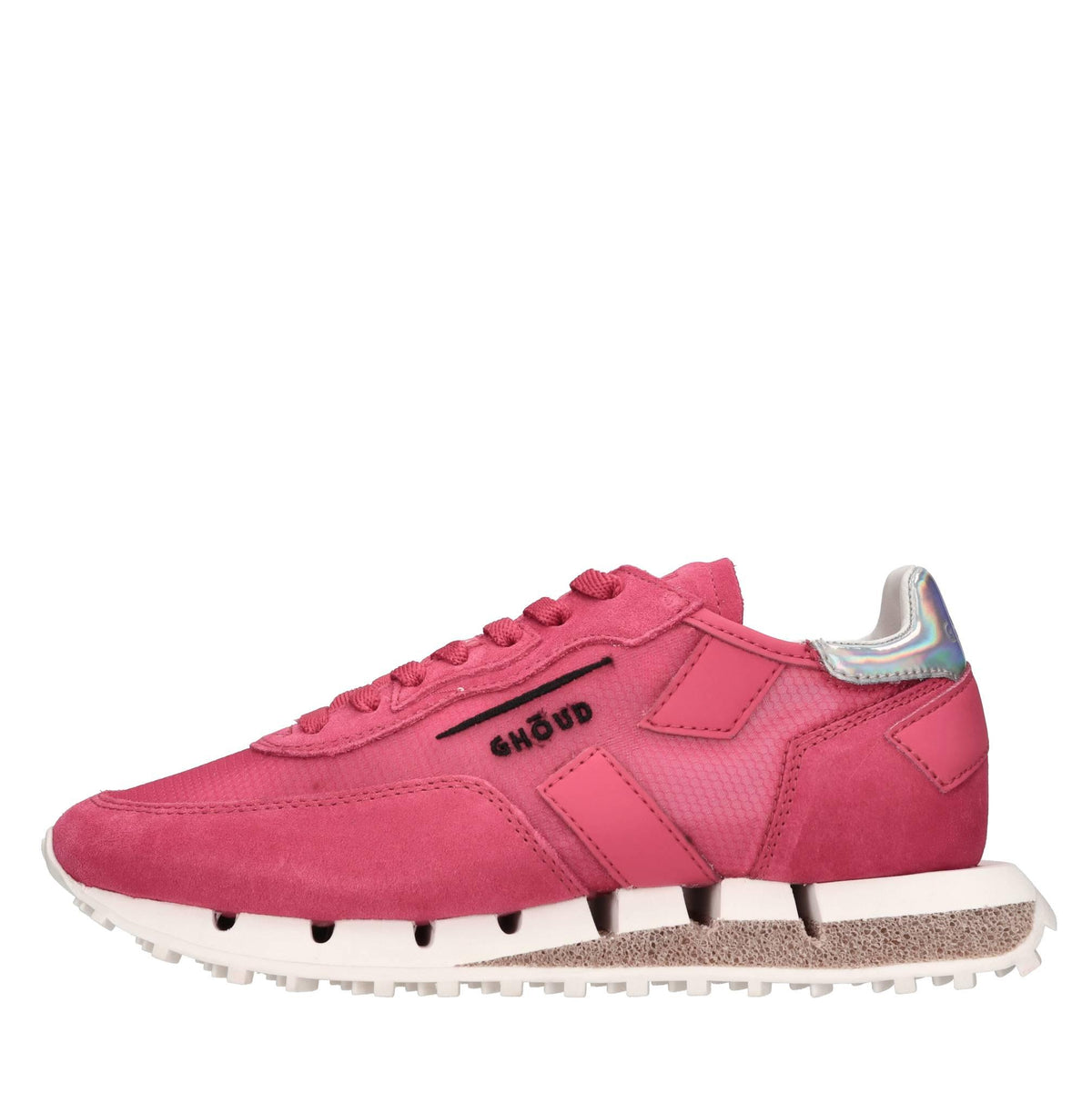 Sneakers in pelle, tessuto ed ecopelle 