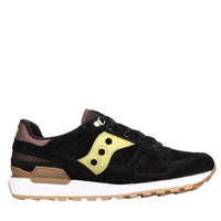Sneakers in camoscio ed ecopelle 