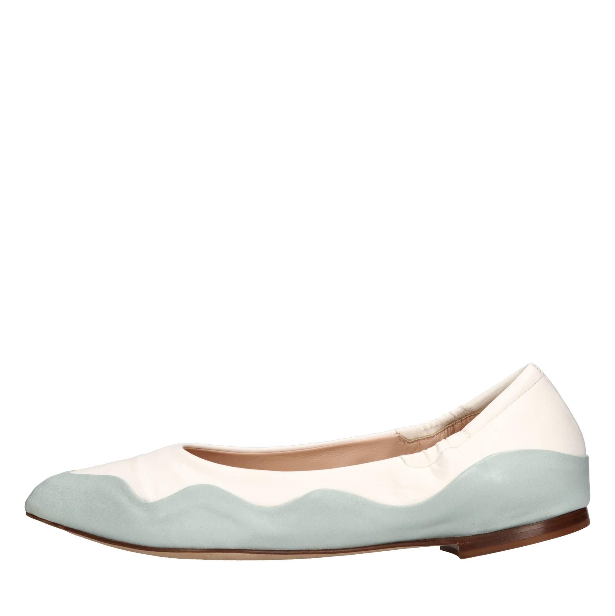 Ballerine in pelle 