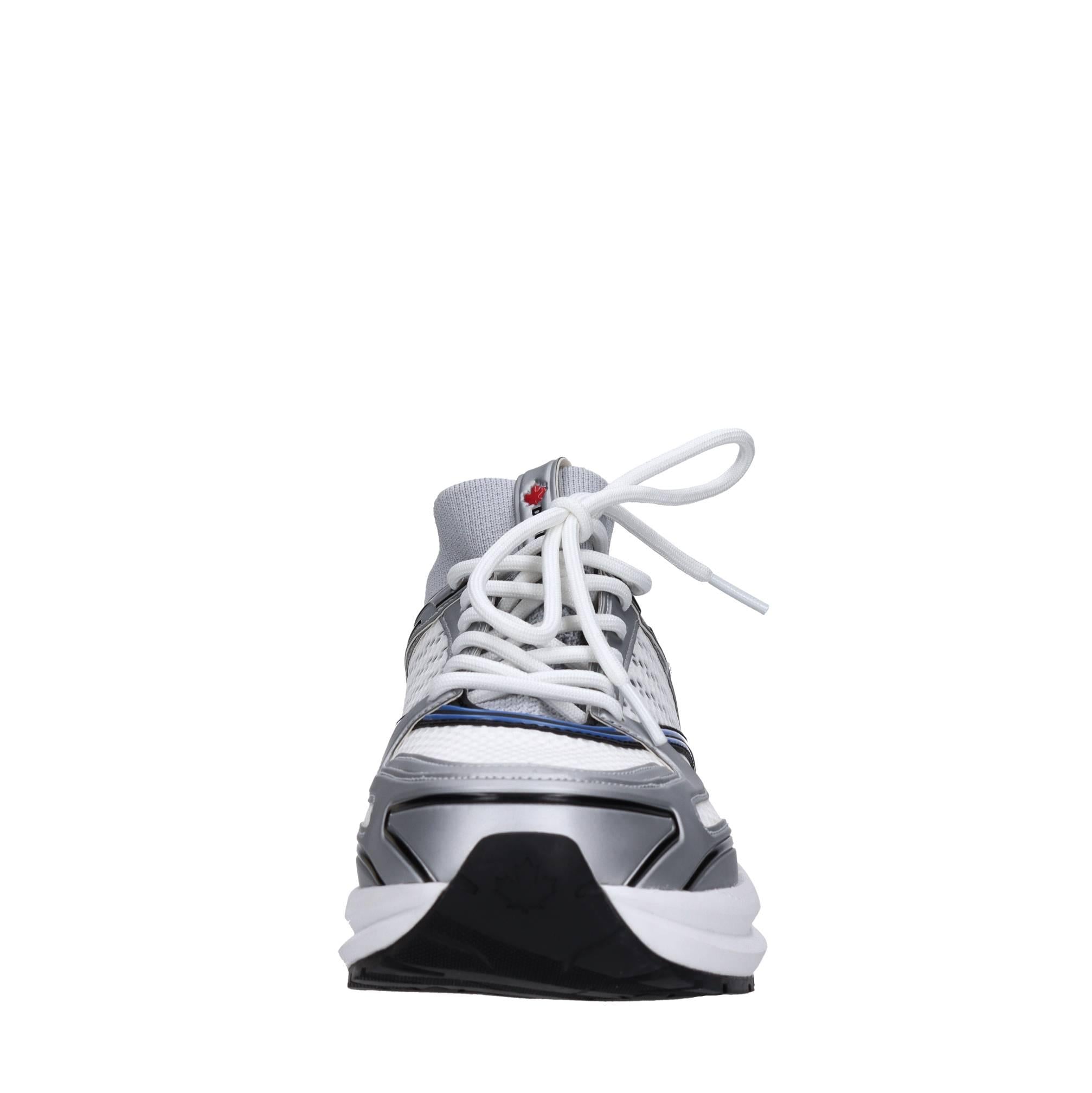 Sneakers in tessuto ed ecopelle 