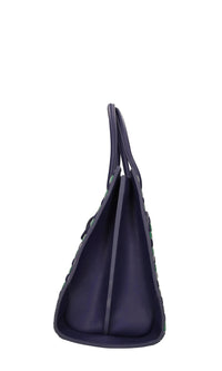 Borsa Peggy Tote in ecopelle intrecciata 
