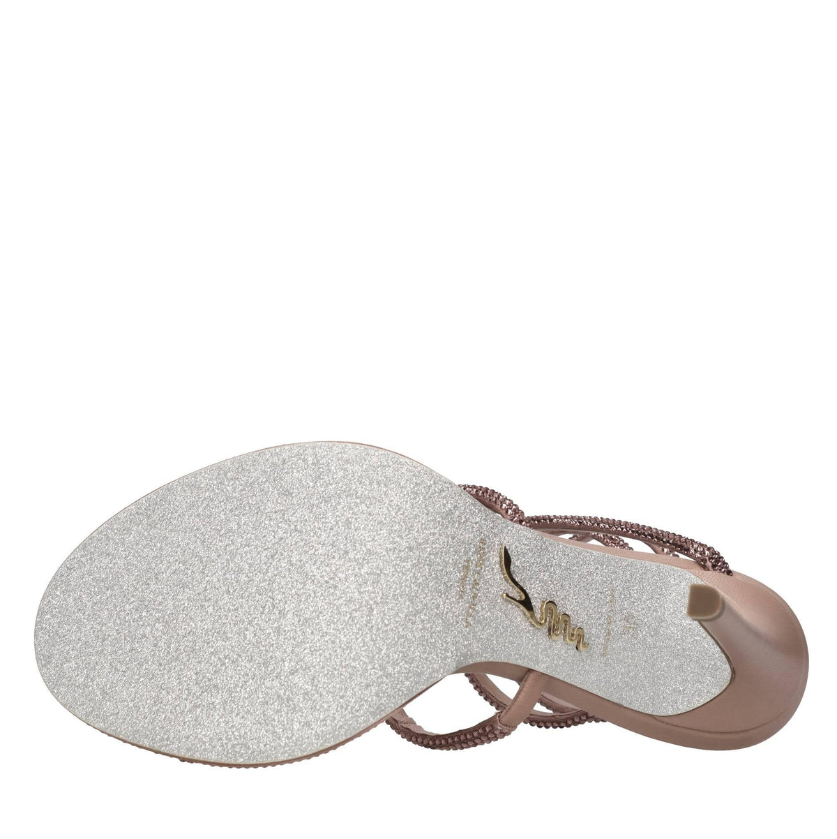 Sandali Cleo in raso e strass 