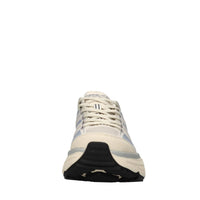 Sneakers in ecopelle e tessuto 
