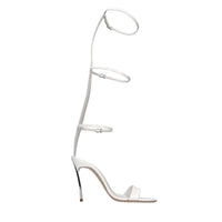 Sandali Blade Tiffany in vernice 