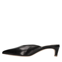 Mules in pelle 