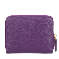 Portafoglio Drilled logo small wallet in pelle 