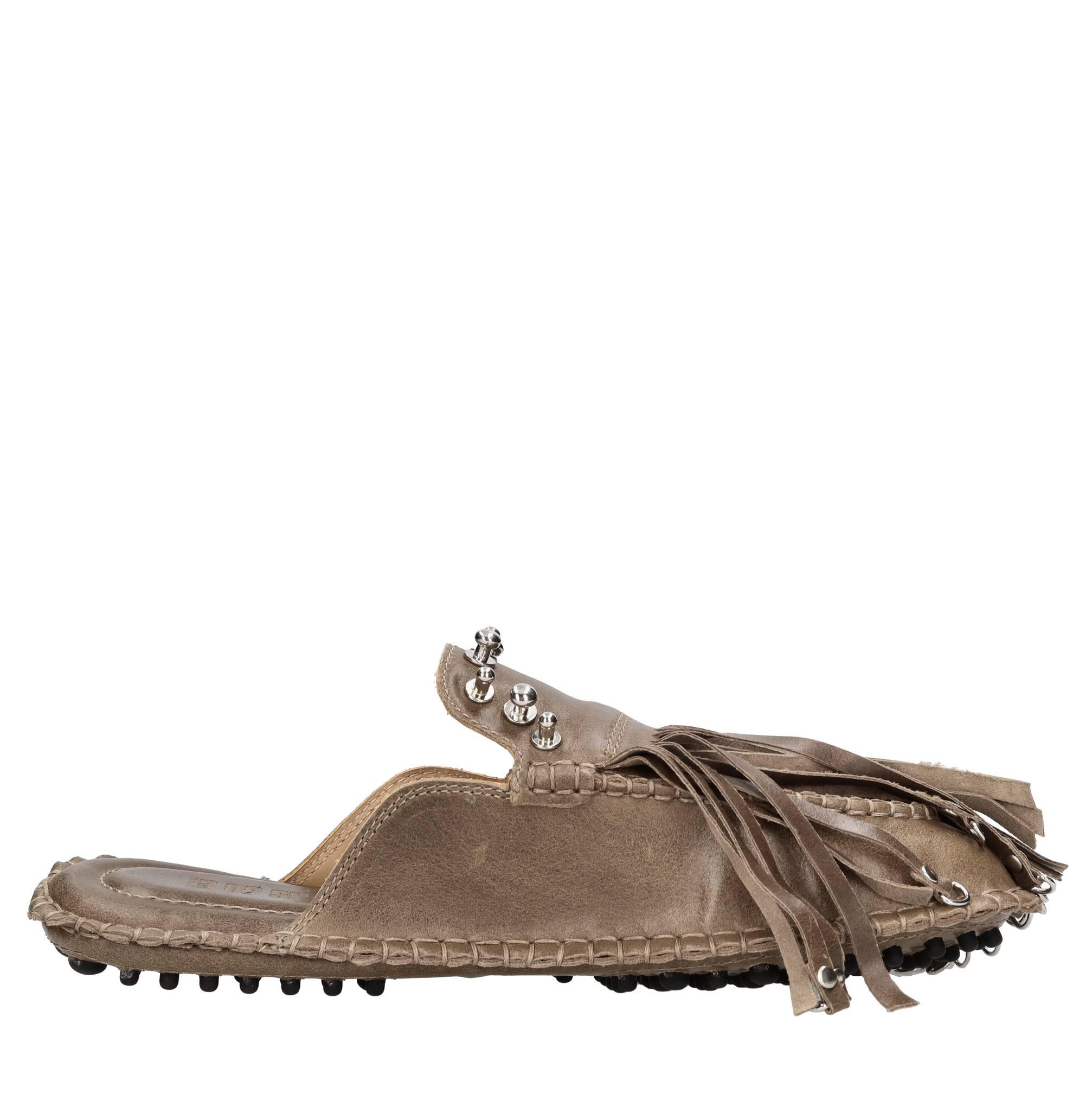 Sabot in pelle 