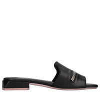 Mules in pelle 