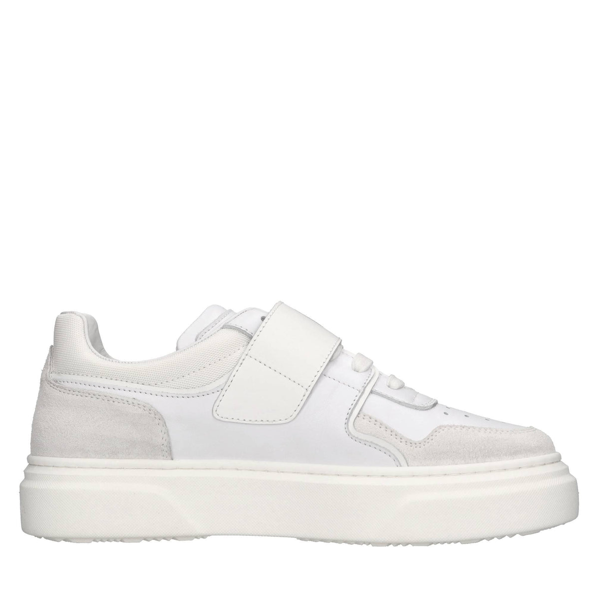 Sneakers in pelle e camoscio 