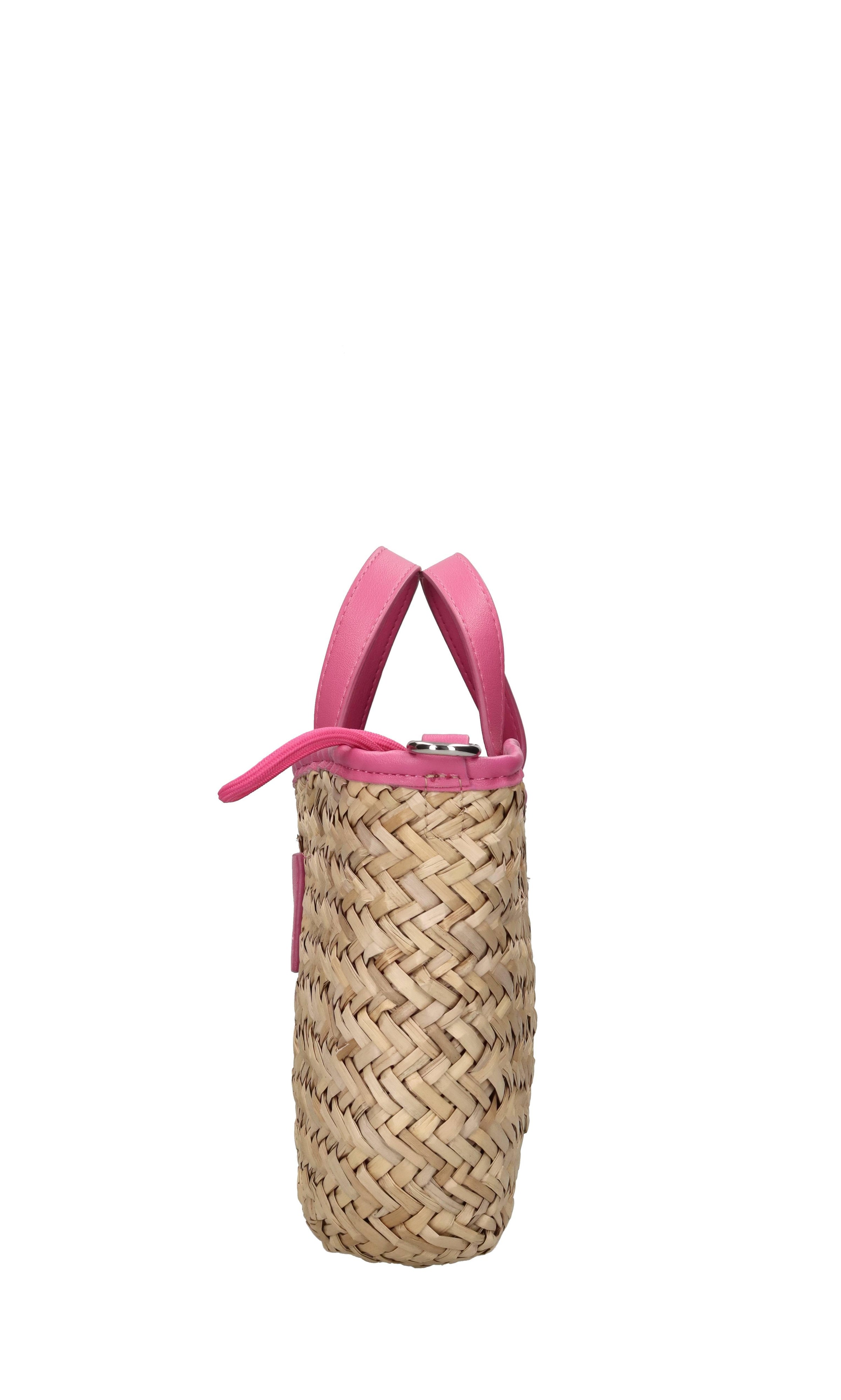 Borsa in fibra vegetale ed ecopelle 