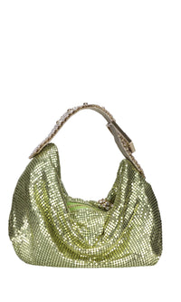Borsa mini modello jill in maglia metallica 