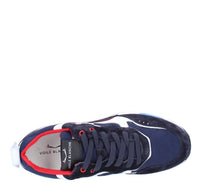 Sneakers VOILE BLANCHE modello BHOLT in pelle, camoscio e nylon 