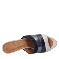 Mules in pelle e camoscio 