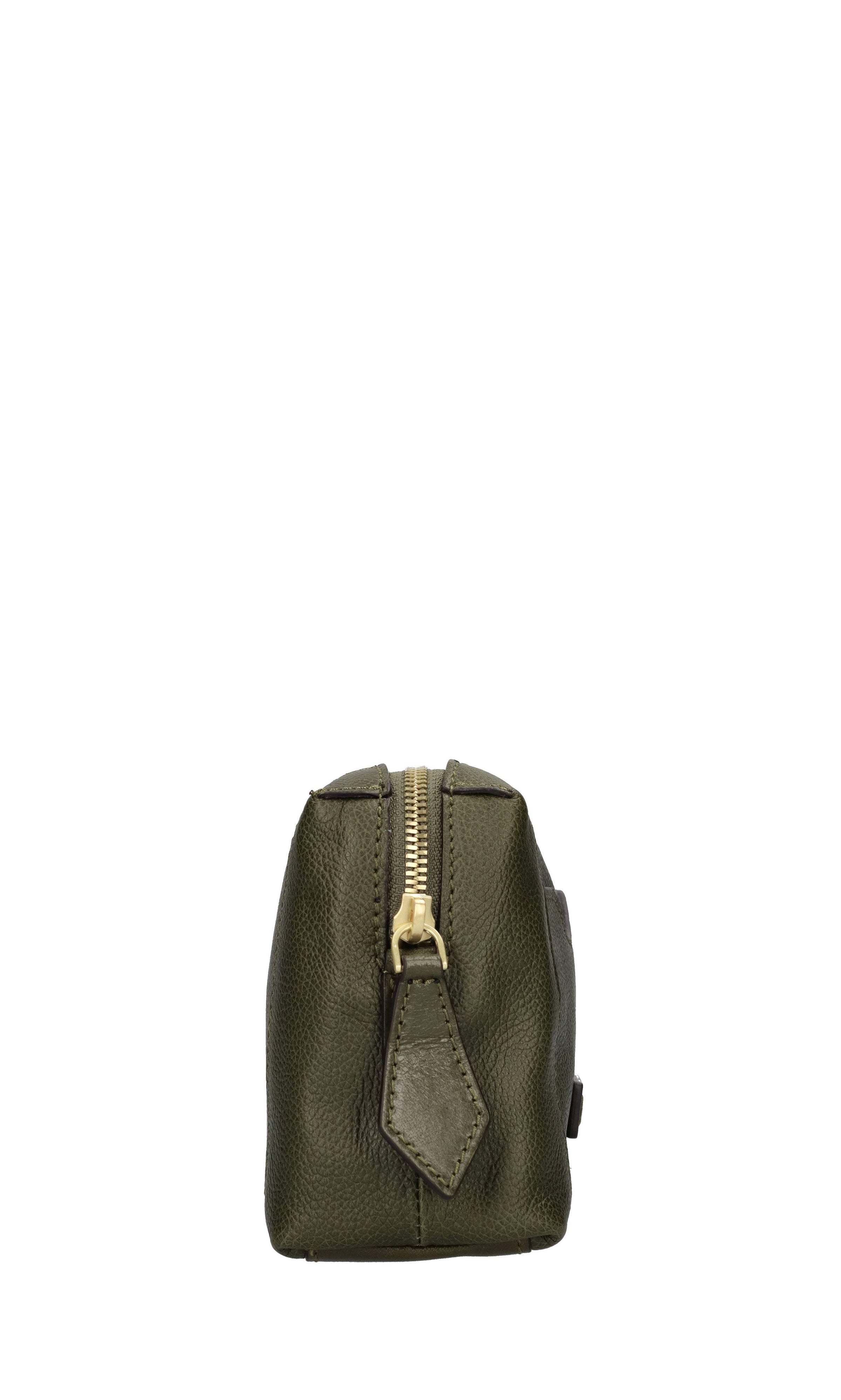 Beauty case in pelle 