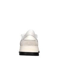 Sneakers in camoscio e pelle 