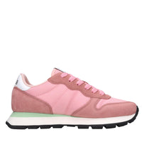 Sneakers in camoscio e pelle 