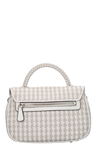 Borsa in ecopelle intrecciata 