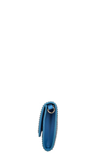 Borsa in ecopelle ecocamoscio e strass 