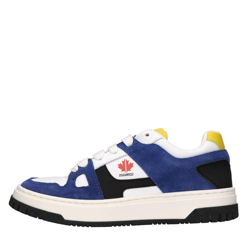 Sneakers in pelle e camoscio 