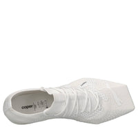 Sneakers in multimateriale e tessuto 