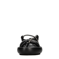Sandali modello Basu Strass Dreamer in pelle 