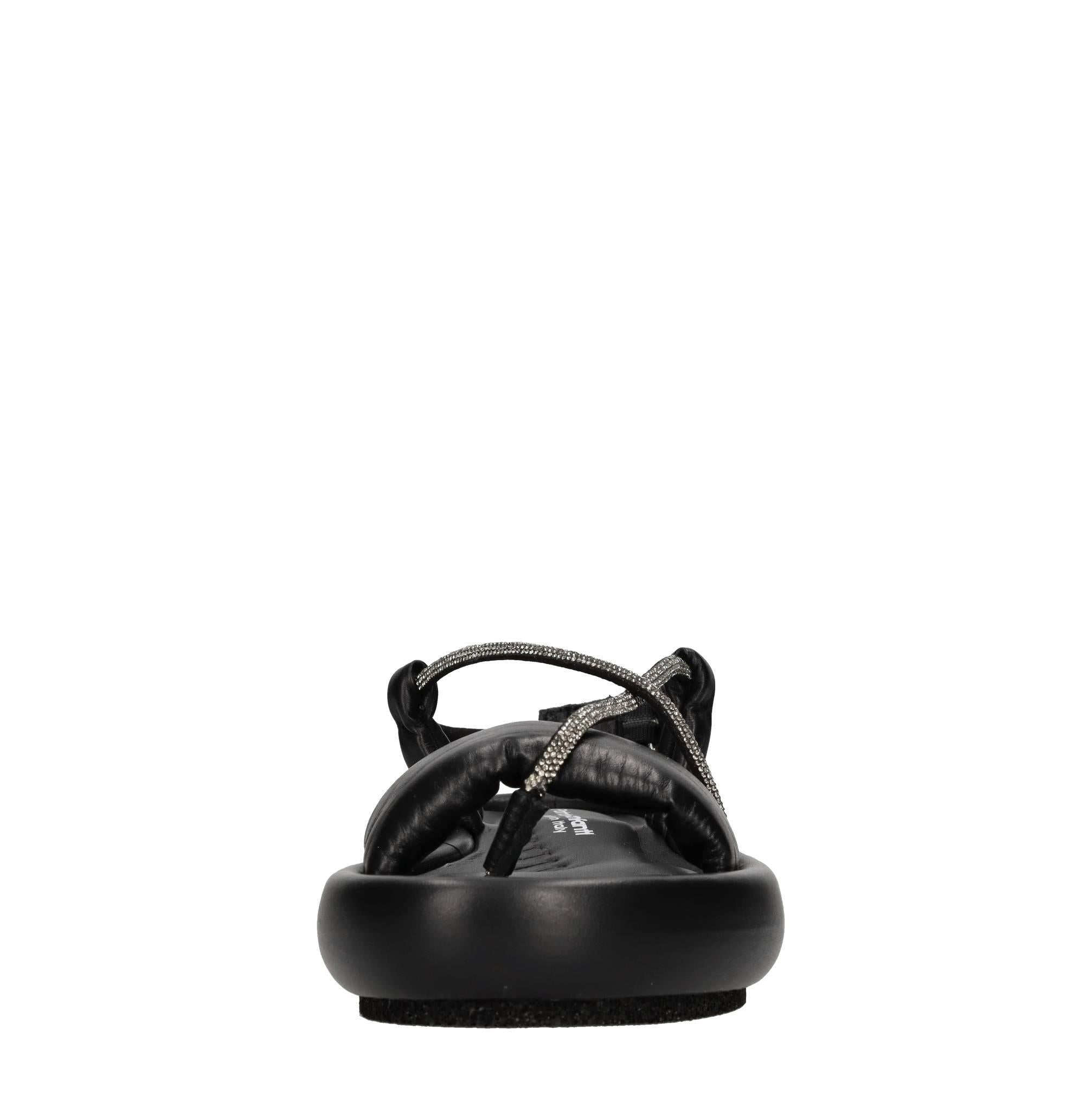 Sandali modello Basu Strass Dreamer in pelle 