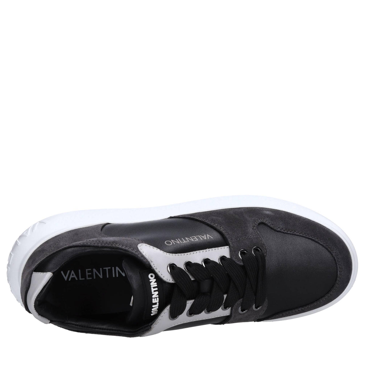 Sneakers in pelle e camoscio 