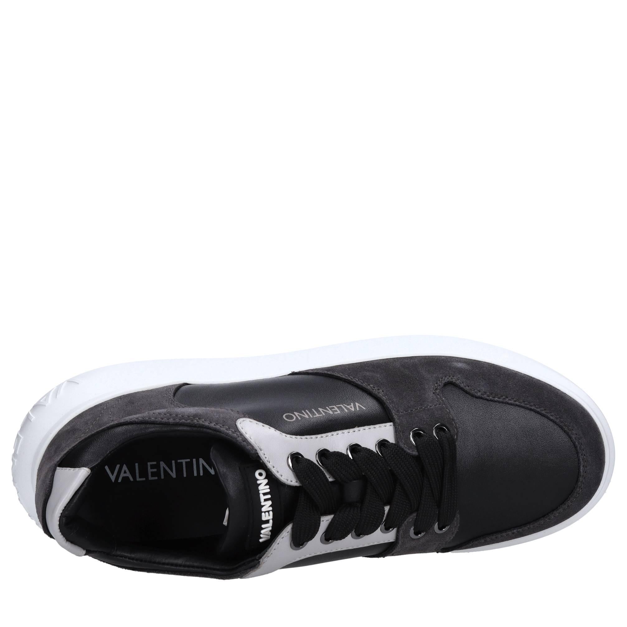 Sneakers in pelle e camoscio 